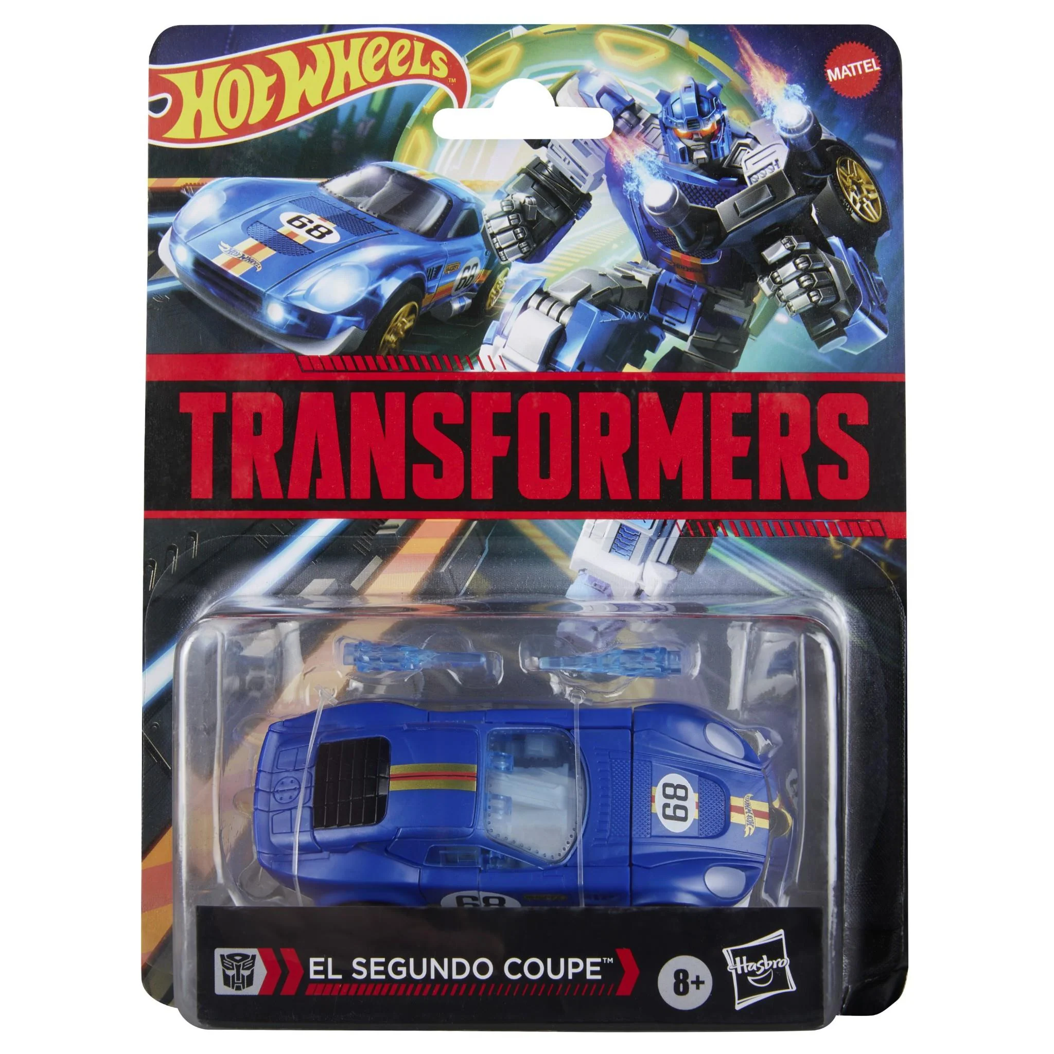Transformers - Collaborative: Hot Wheels x Transformers El Segundo Coupe Figure - Image 2