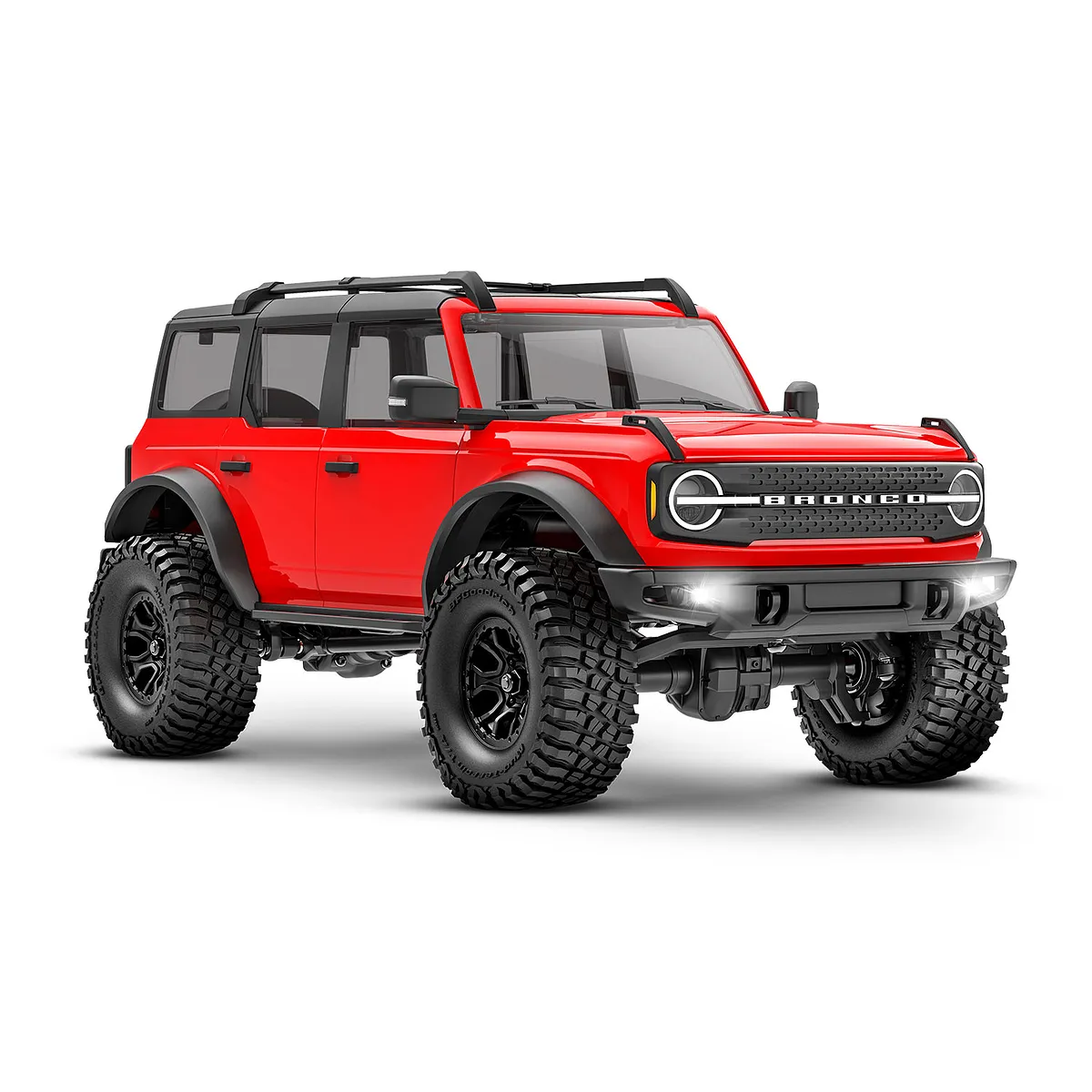 Traxxas TRX-4M Ford Bronco RC Rock Crawler Electric 1/18 Scale RTR (Red) - Image 2