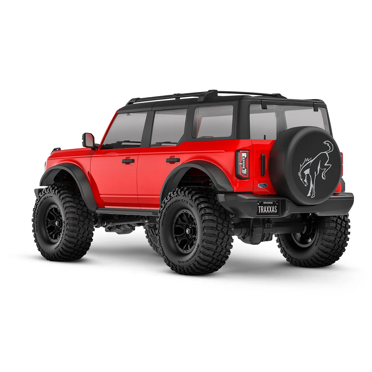 Traxxas TRX-4M Ford Bronco RC Rock Crawler Electric 1/18 Scale RTR (Red) - Image 3