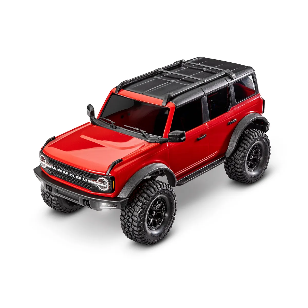 Traxxas TRX-4M Ford Bronco RC Rock Crawler Electric 1/18 Scale RTR (Red) - Image 4