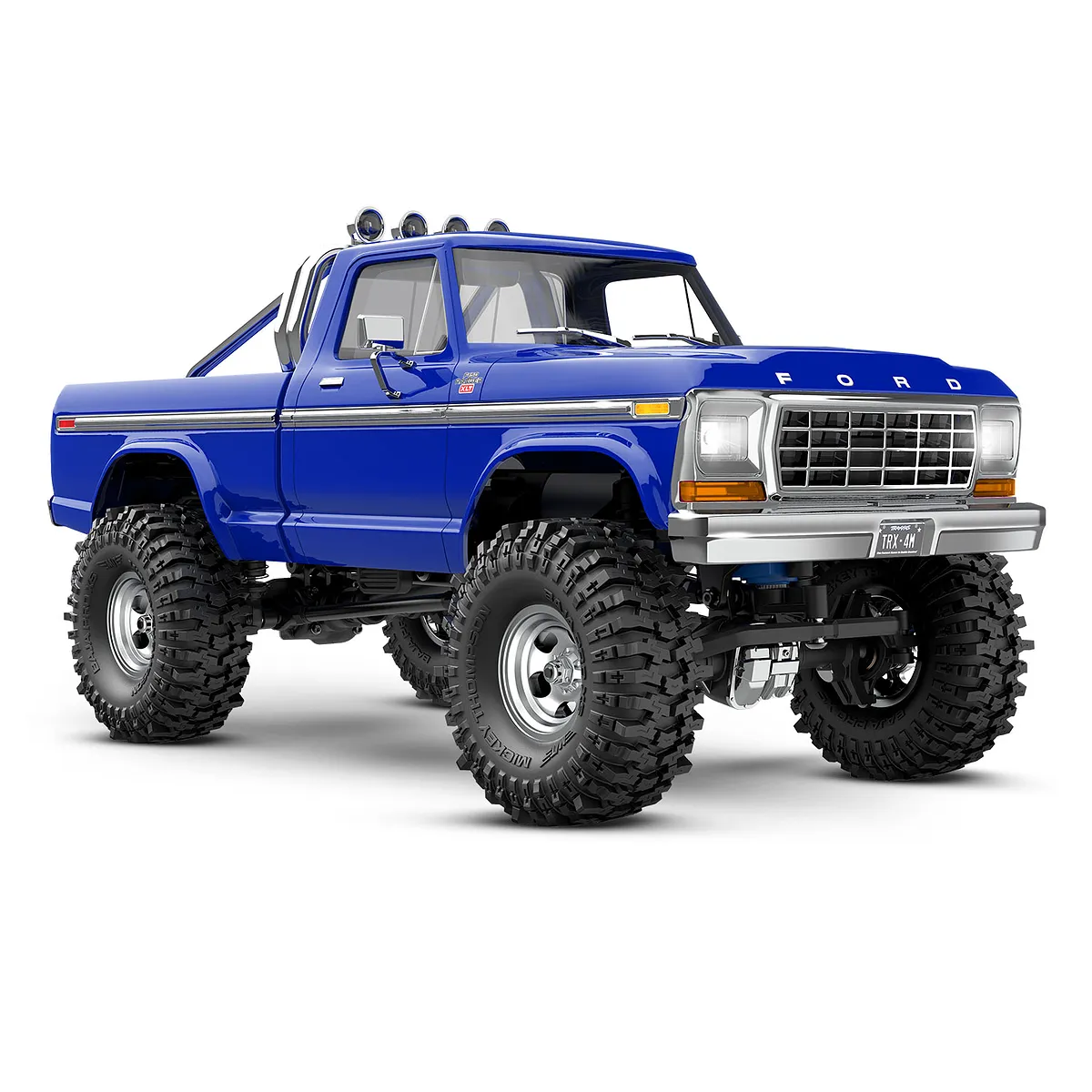 Traxxas TRX-4M Ford F-150 High Trail RC Rock Crawler Electric 4WD 1/18 Scale RTR - Blue