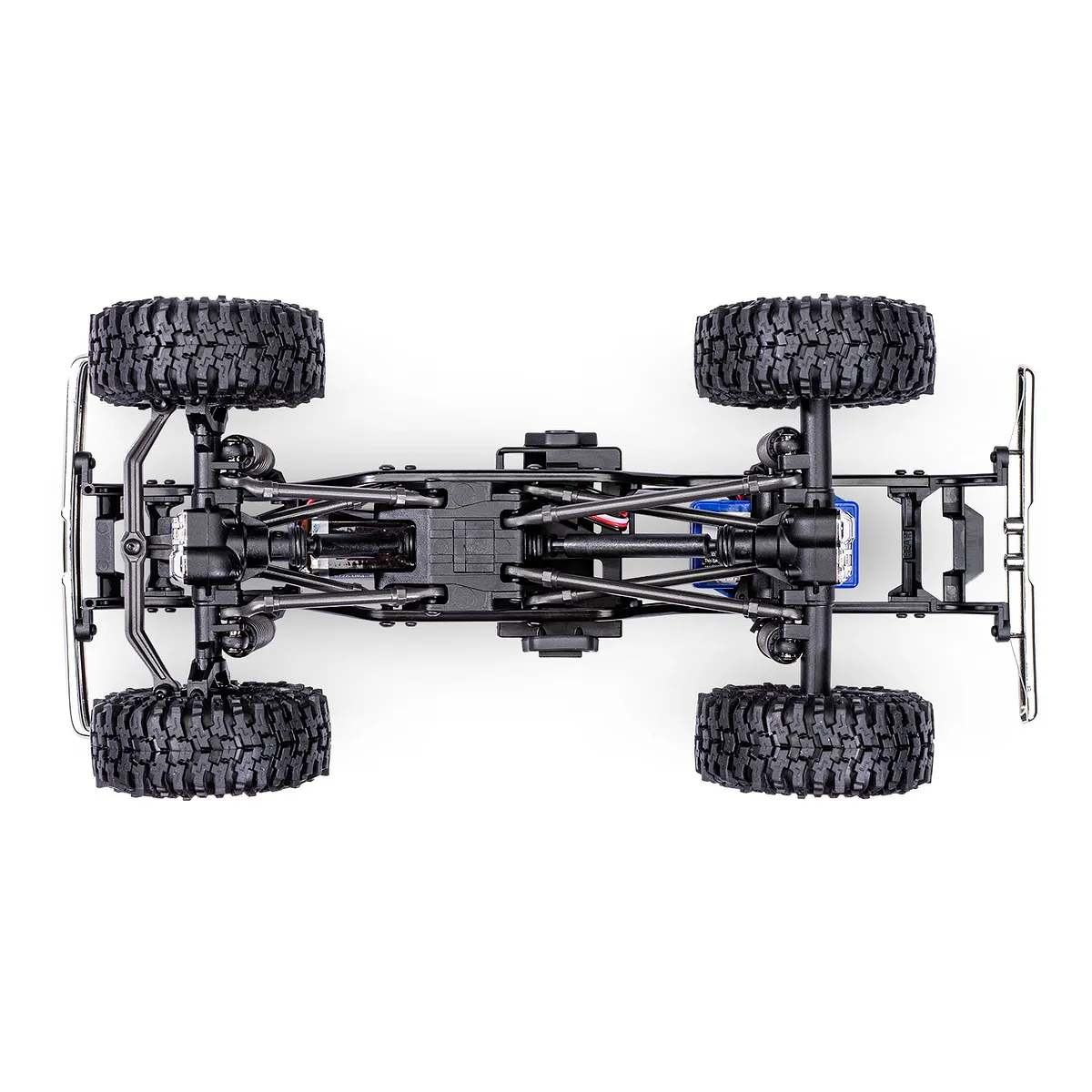 Traxxas TRX-4M Ford F-150 High Trail RC Rock Crawler Electric 4WD 1/18 Scale RTR - Blue - Image 4