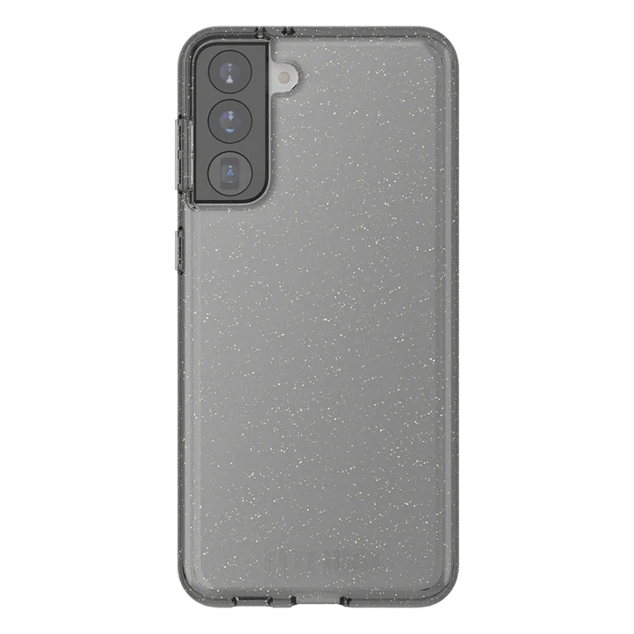 Ugly Rubber Samsung s21 Plus Vogue Glitter Infused Armor Case (Black)