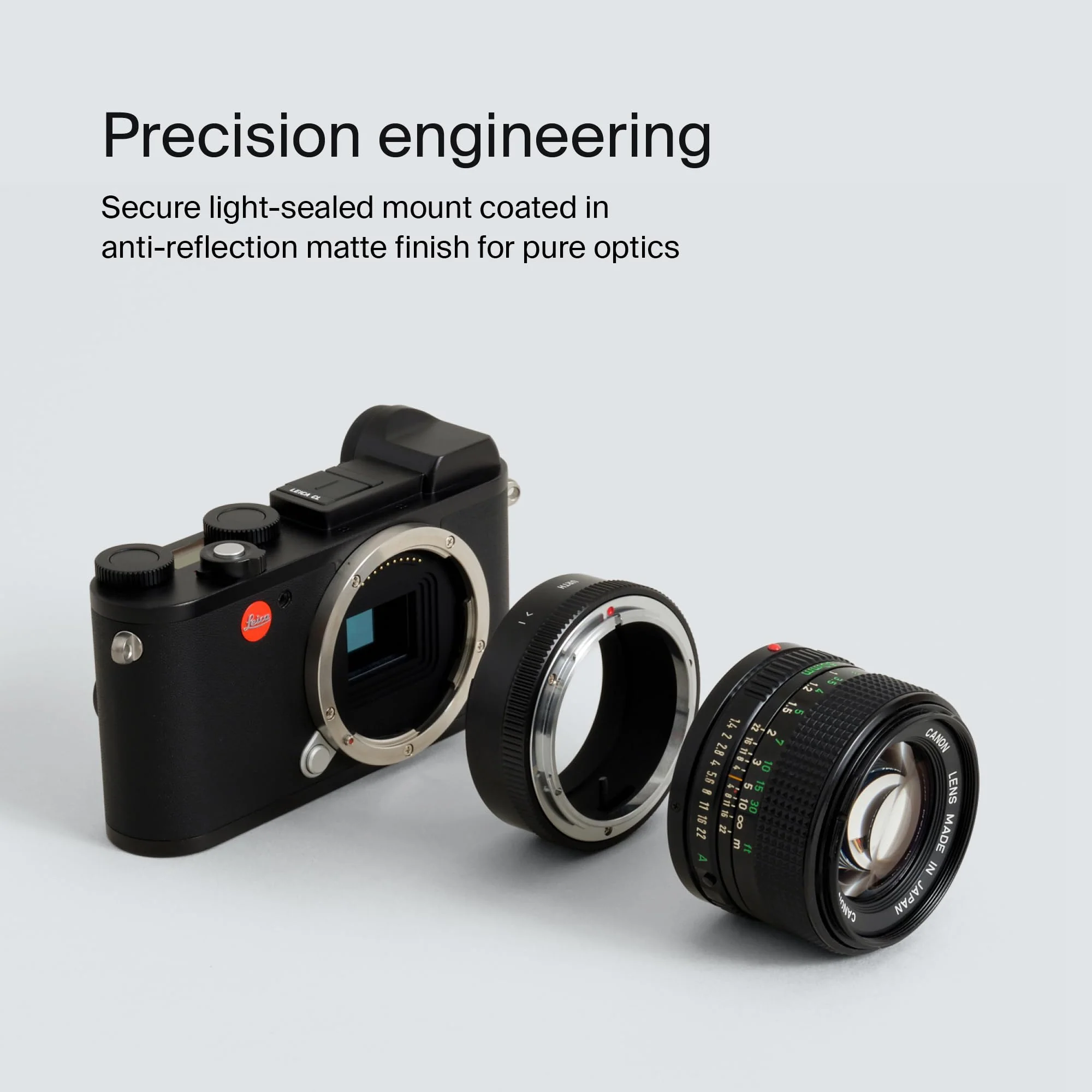 Urth Lens Mount Adapter for Canon FD Lens to Leica L Camera Body - Image 4