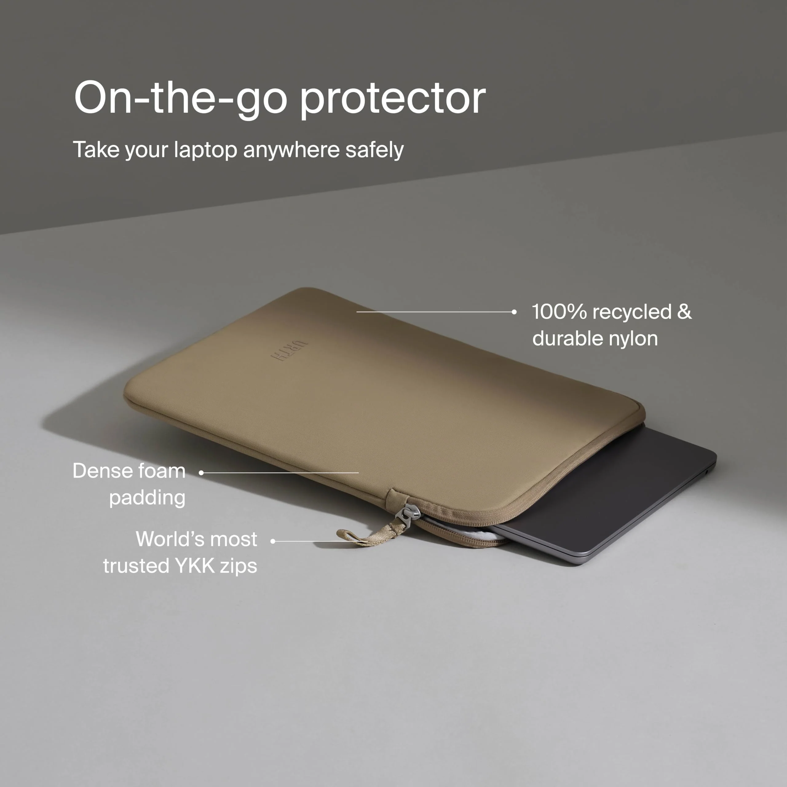 Urth Naos 13/14" Laptop Sleeve (Green) - Image 3
