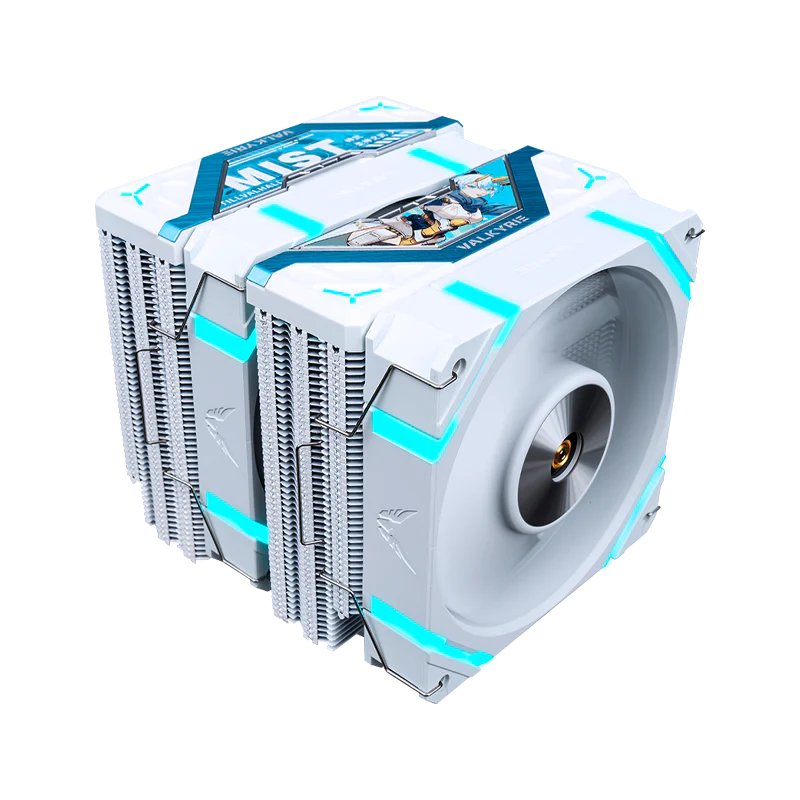 Valkyrie DL125 CPU Air Cooler S-RGB PWN Fan Tower Cooler- White Mist