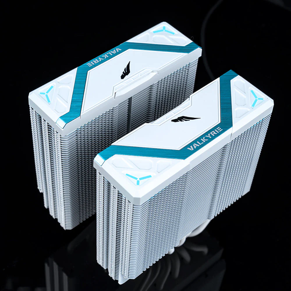 Valkyrie DL125 CPU Air Cooler S-RGB PWN Fan Tower Cooler- White Mist - Image 6