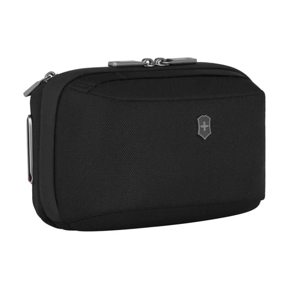Victorinox Werks Traveler 7.0 Antimicrobial Lining Toiletry Bag Black - Image 3