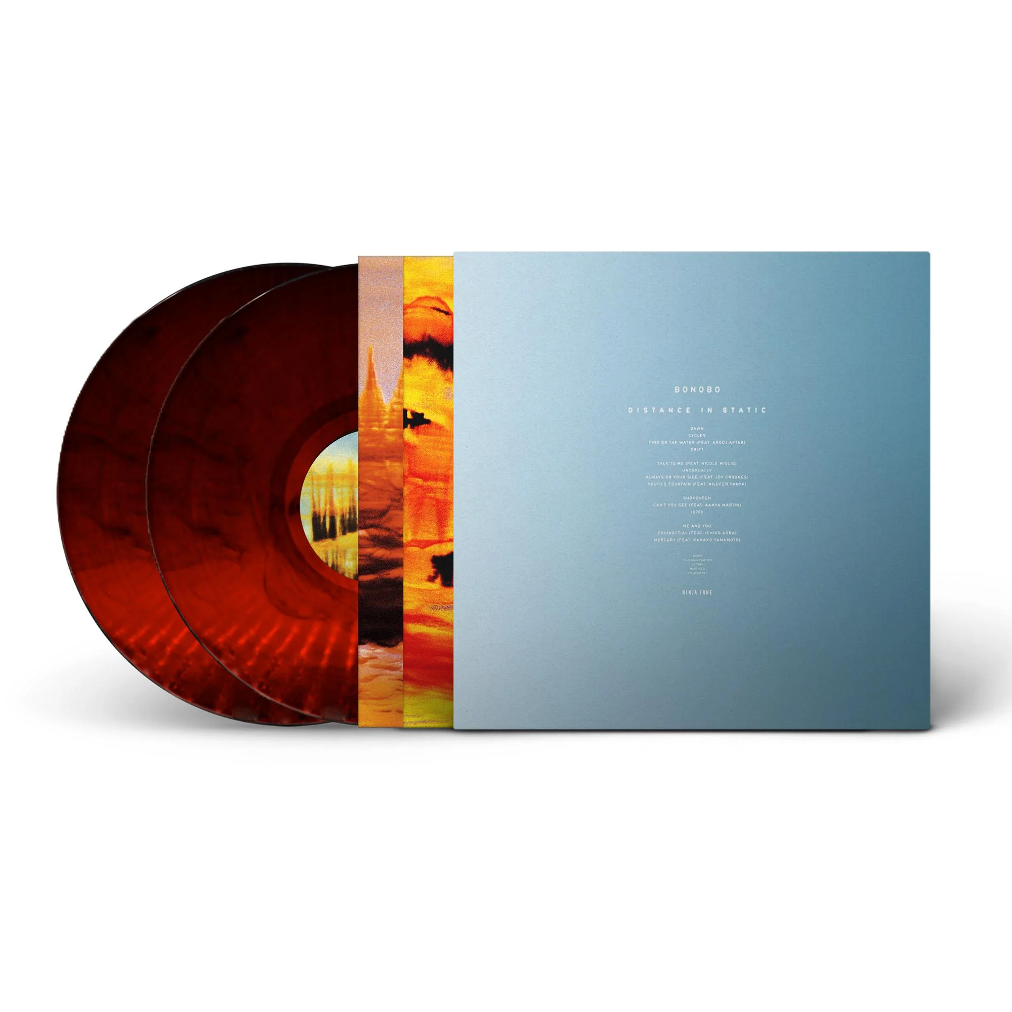 Distance In Static (Red Haze Marble Vinyl) - Image 2