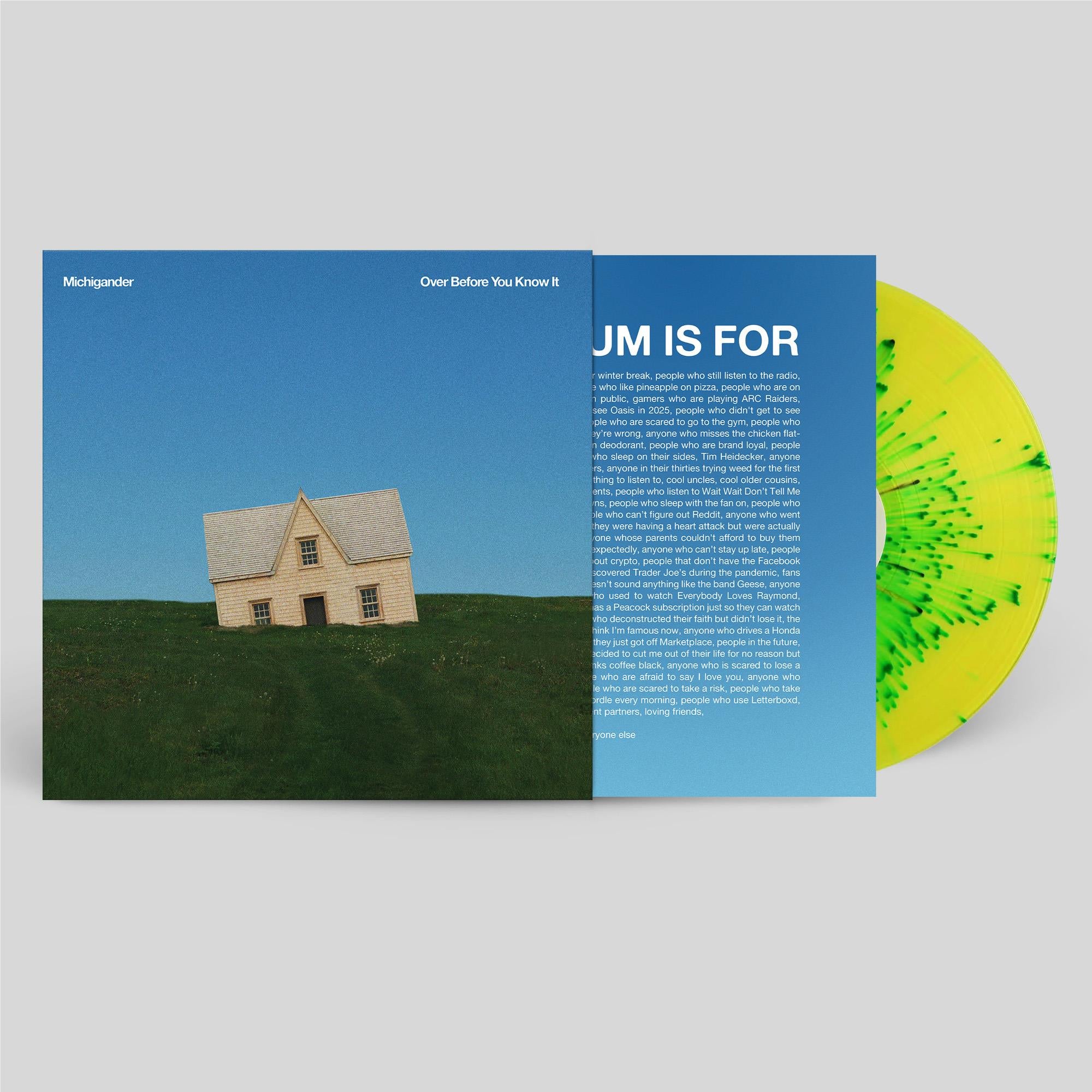 Over Before You Know It (Sunny Lawn Vinyl)