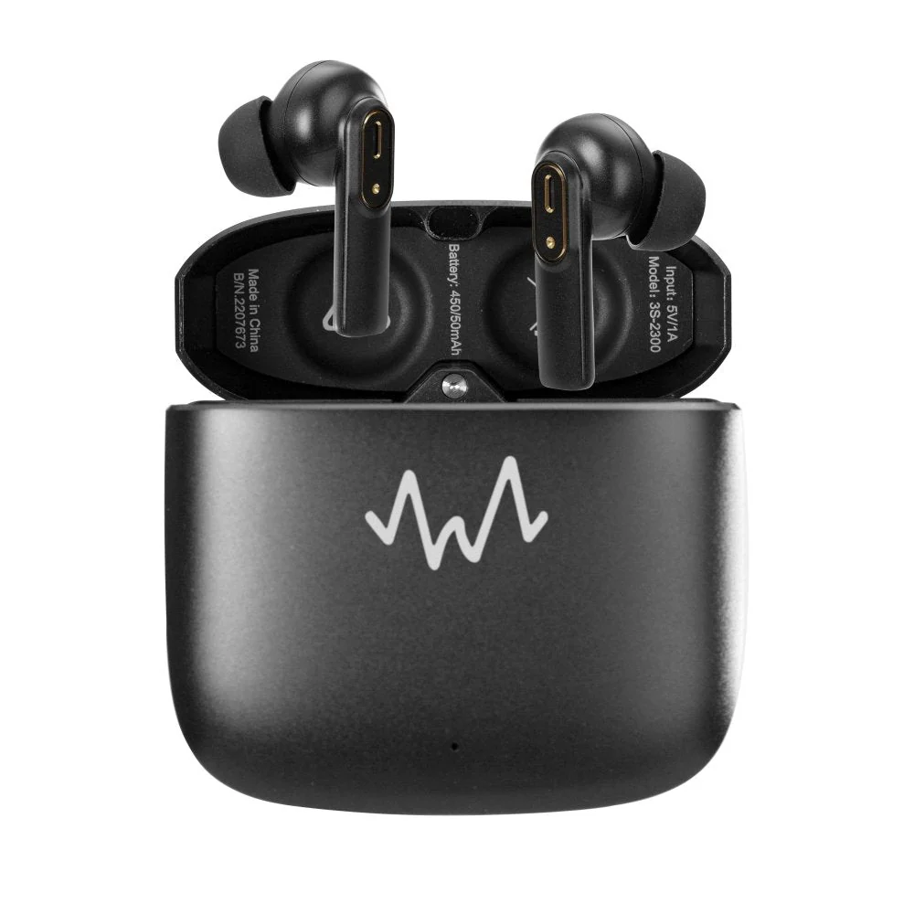 Wave Audio ENC Immersive Pro True Wireless Earbuds (Silver) - Image 2