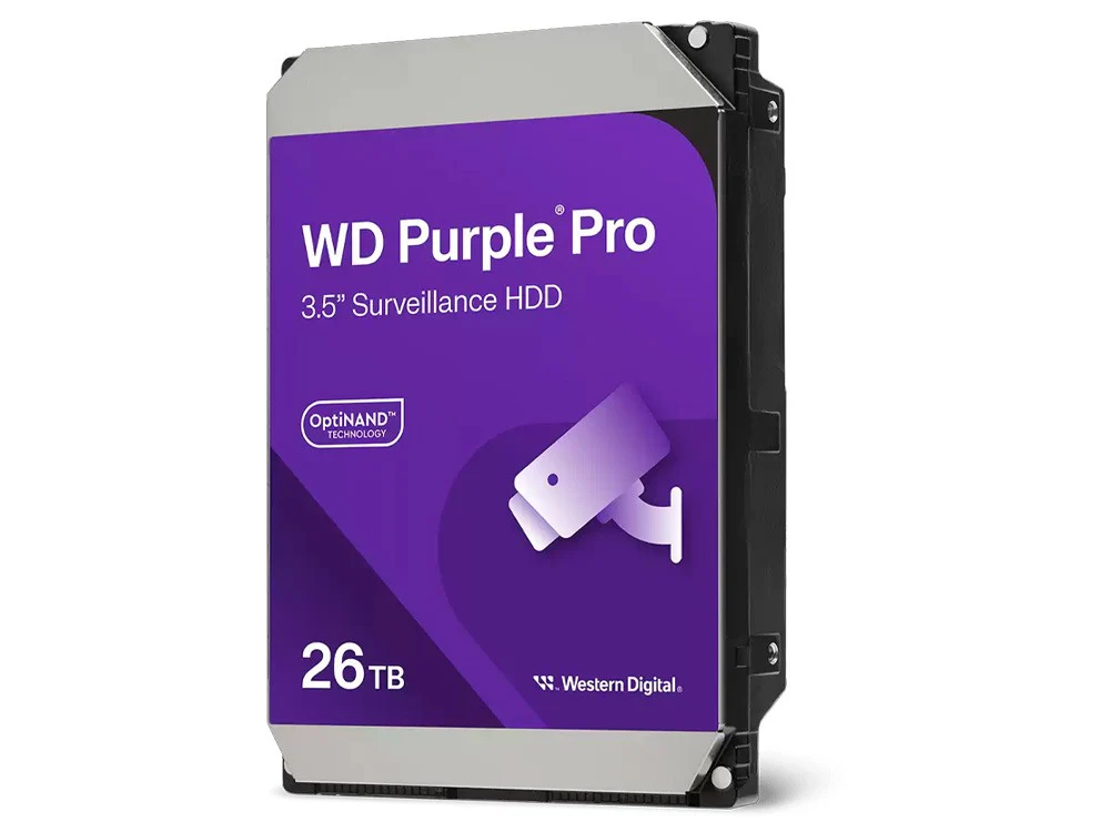 WD Purple Pro WD260PURP 26TB 7200RPM 3.5" Surveillance Hard Drive