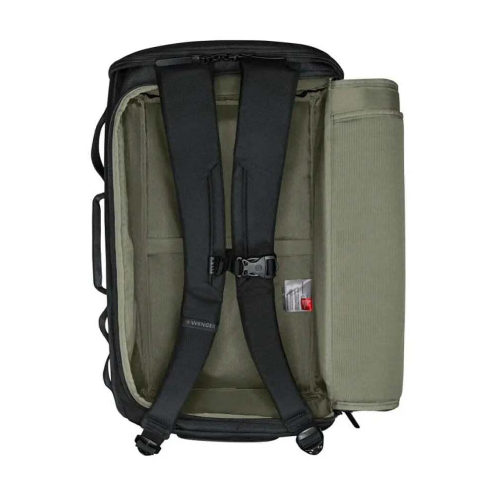 Wenger UrbanOne Laptop Compartment Travel Backpack Duffle Black 15.6 Inches - Image 7