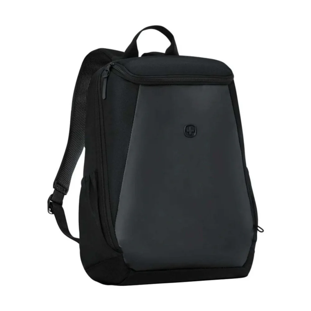 Wenger UrbanOne Laptop Front Pocket Recycled PET Backpack Black 15.6 Inches - Image 4