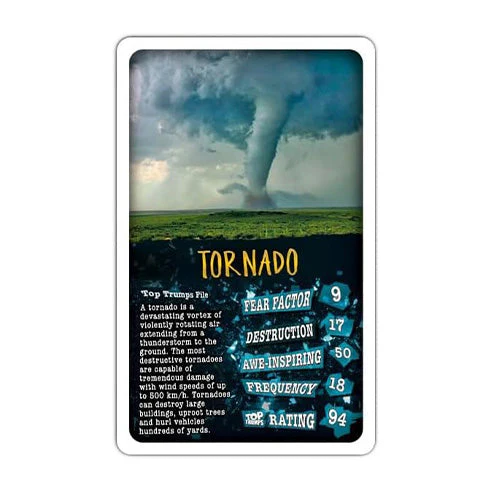 Winning Moves Top Trumps: Forces of Nature Board Game - Image 2